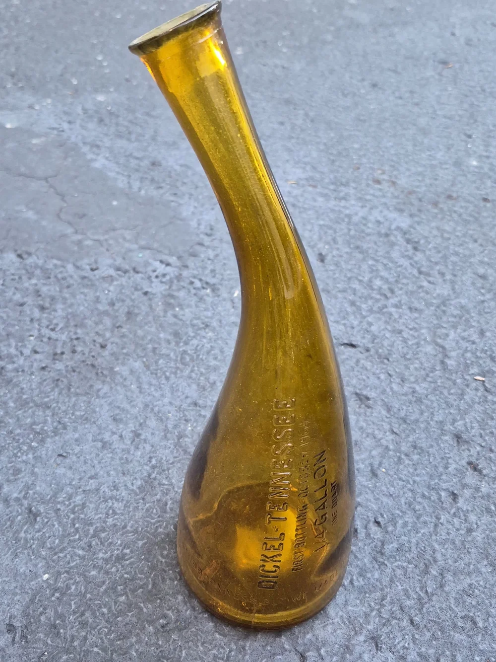 Vintage 1964 George Dickel Tennessee whiskey Bottle